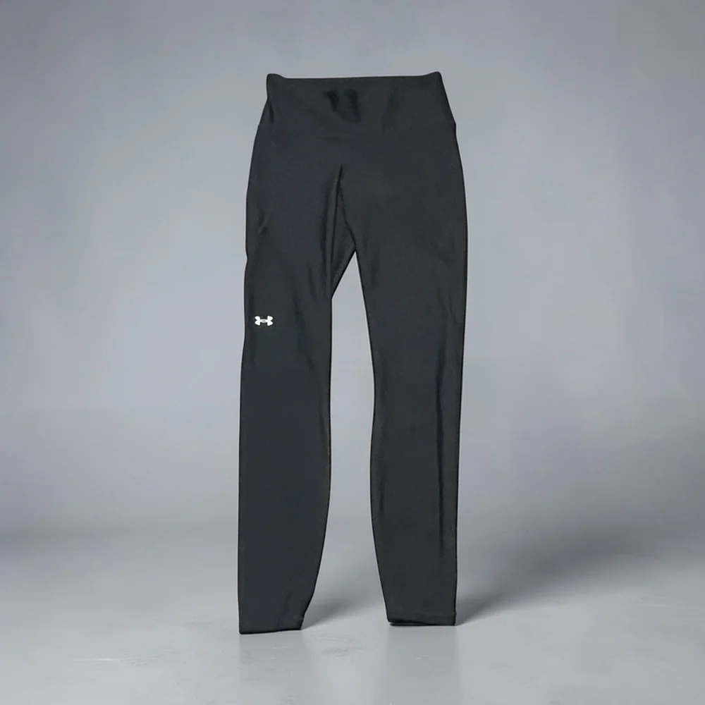 Two (2) Under‎ Armour Black Leggings * Workout * Jogging * Activewear - Picture 8 of 10